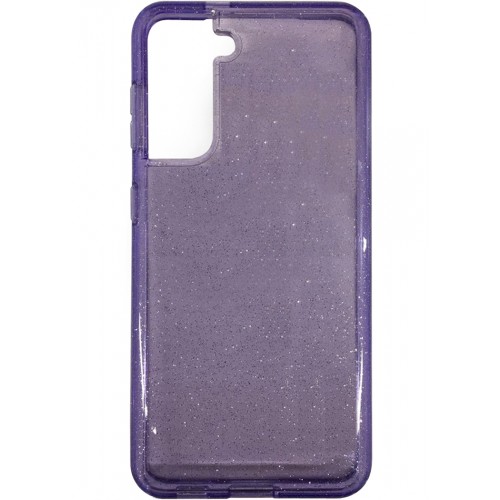Galaxy S21Ultra Fleck Glitter Case Purple